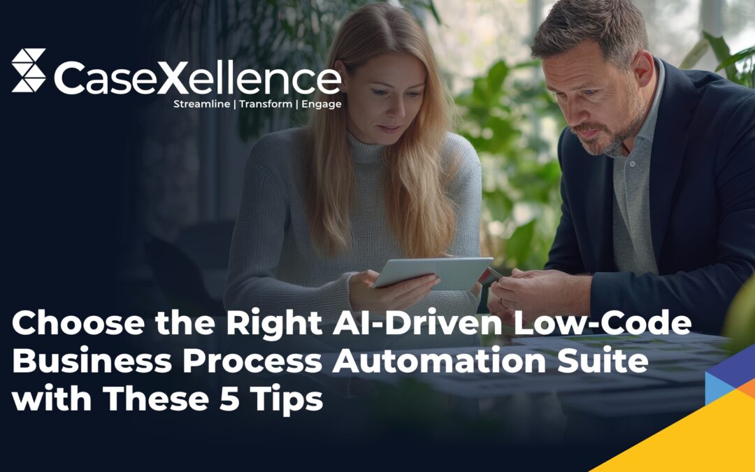 AI-driven Low-code Business Process Automation Suite